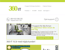 Tablet Screenshot of 360-it.se